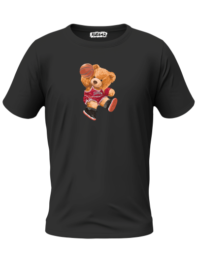 Oversize Tişört | Basketçi Ayı Baskılı Tişört | Baskılı Tişört | Tişörtler | Basic Tişört | Erkek Tişört | Kadın Tişört | %100 Pamuk | Solmayan Baskı