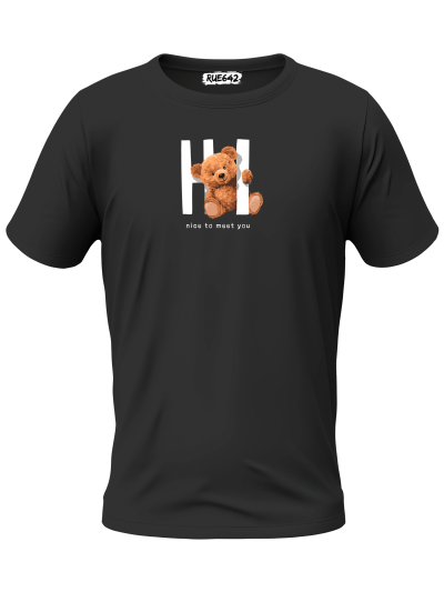 Ayı Baskılı Tişört